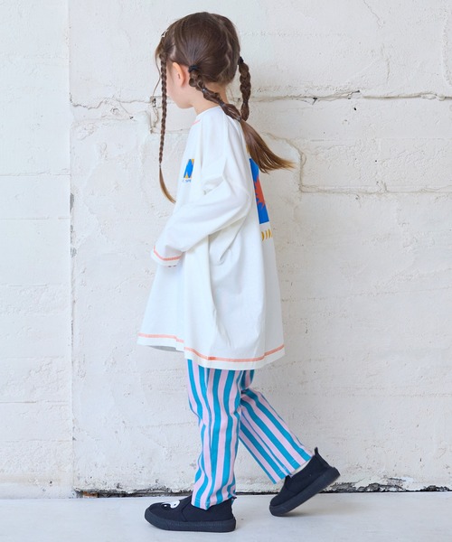 MARKEY'S(マーキーズ)の「ソウガラストレッチスキニーパンツ(その他パンツ・キッズ・ベージュ/ピンク/オフホワイト・80/90/95/100/110/120/130)」の13枚目の写真