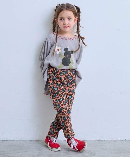 MARKEY'S(マーキーズ)の「ソウガラストレッチスキニーパンツ(その他パンツ・キッズ・ベージュ/ピンク/オフホワイト・80/90/95/100/110/120/130)」の6枚目の写真