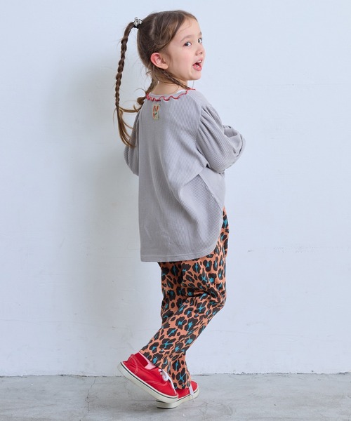 MARKEY'S(マーキーズ)の「ソウガラストレッチスキニーパンツ(その他パンツ・キッズ・ベージュ/ピンク/オフホワイト・80/90/95/100/110/120/130)」の7枚目の写真