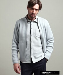 HIDEAWAYS NICOLE | 【HIDEAWAYS BLACK】フルジップスタンドニットブルゾン(カーディガン/ボレロ)