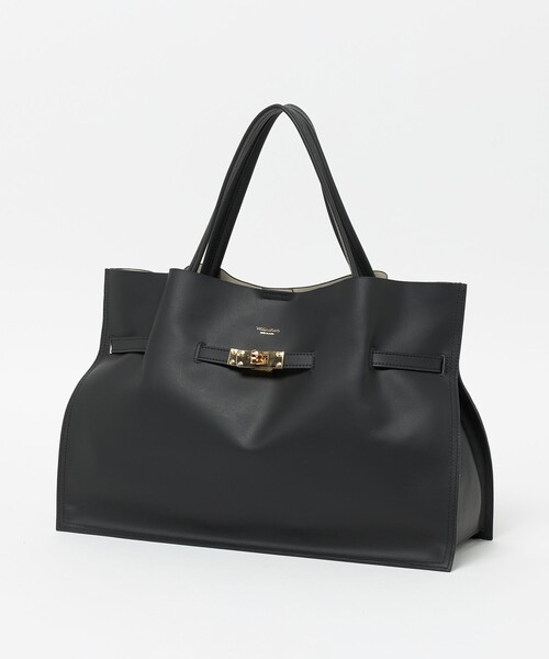 VIOLAd'ORO(ヴィオラドーロ)の「<VIOLAd’ORO>TRERO レザー ベルト トートバッグ(トートバッグ・レディース・ブラック・FREE)」の7枚目の写真