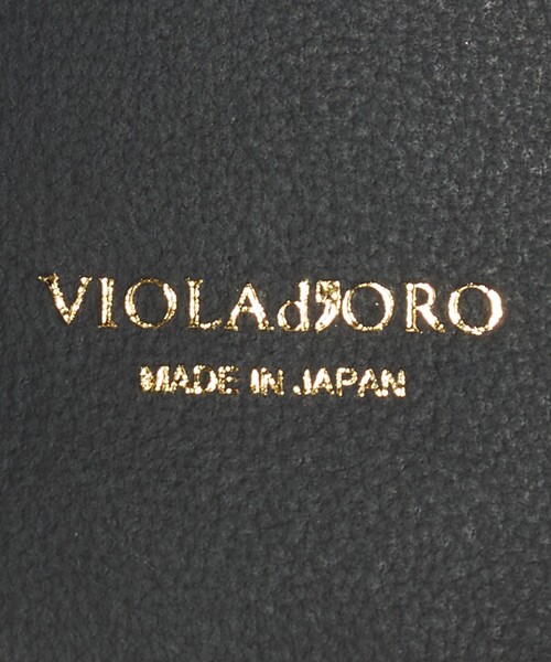 VIOLAd'ORO(ヴィオラドーロ)の「<VIOLAd’ORO>TRERO レザー ベルト トートバッグ(トートバッグ・レディース・ブラック・FREE)」の11枚目の写真