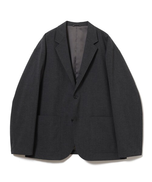BEAMS（ビームス）の「ツイル イージー ジャケット（テーラードジャケット・メンズ・チャコールグレー/ブラック・XL/L/M/S）」の2枚目の写真
