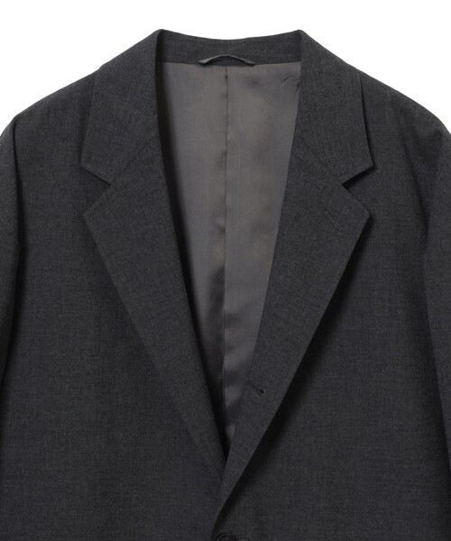 BEAMS（ビームス）の「ツイル イージー ジャケット（テーラードジャケット・メンズ・チャコールグレー/ブラック・XL/L/M/S）」の4枚目の写真