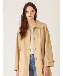 MERCIANNES（メルシアンエス）の「Mac Half Trench Coat_BEIGE (SA4BBN1_25)（トレンチコート）」