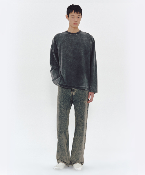 MMIC(エムエムアイシー)の「VEIL LONG SLEEVE (BLACK)(スウェット・メンズ・その他・M/L/XL)」の2枚目の写真