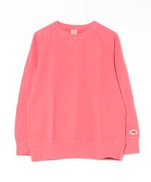 FRUIT OF THE LOOM（フルーツオブザルーム）の「【ST】【FRUIT OF THE LOOM】アメリカコットン製品染めラグラントレーナー（スウェット）」