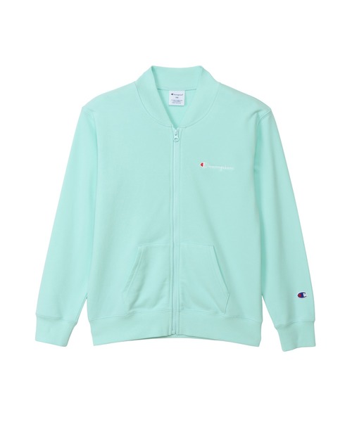 Champion（チャンピオン）の「【Champion/チャンピオン】キッズ ベーシック ジップスウェットシャツ（スウェット・キッズ・アクア/ライトイエロー/ヘザーグレー/ブラック系その他・130/120/150/140/160/110）」の4枚目の写真