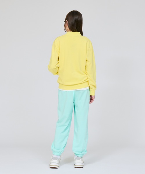 Champion（チャンピオン）の「【Champion/チャンピオン】キッズ ベーシック ジップスウェットシャツ（スウェット・キッズ・アクア/ライトイエロー/ヘザーグレー/ブラック系その他・130/120/150/140/160/110）」の8枚目の写真