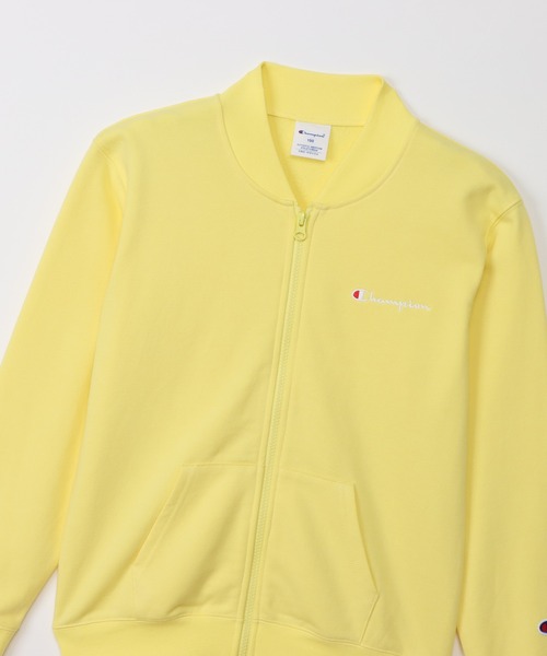Champion（チャンピオン）の「【Champion/チャンピオン】キッズ ベーシック ジップスウェットシャツ（スウェット・キッズ・アクア/ライトイエロー/ヘザーグレー/ブラック系その他・130/120/150/140/160/110）」の16枚目の写真