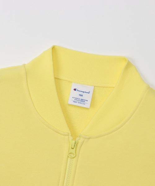 Champion（チャンピオン）の「【Champion/チャンピオン】キッズ ベーシック ジップスウェットシャツ（スウェット・キッズ・アクア/ライトイエロー/ヘザーグレー/ブラック系その他・130/120/150/140/160/110）」の17枚目の写真