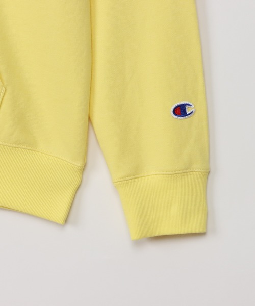 Champion（チャンピオン）の「【Champion/チャンピオン】キッズ ベーシック ジップスウェットシャツ（スウェット・キッズ・アクア/ライトイエロー/ヘザーグレー/ブラック系その他・130/120/150/140/160/110）」の18枚目の写真