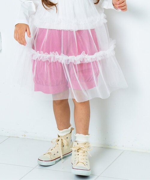 Boribon(ボリボン)の「タック入りバルーンショートパンツ(その他パンツ・キッズ・ピンク/その他3/ロイヤルブルー・80/90/100/110/120)」の3枚目の写真