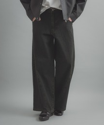 SENSE OF PLACE by URBAN RESEARCH | ケミカルバギーワイドデニムパンツ(デニムパンツ)