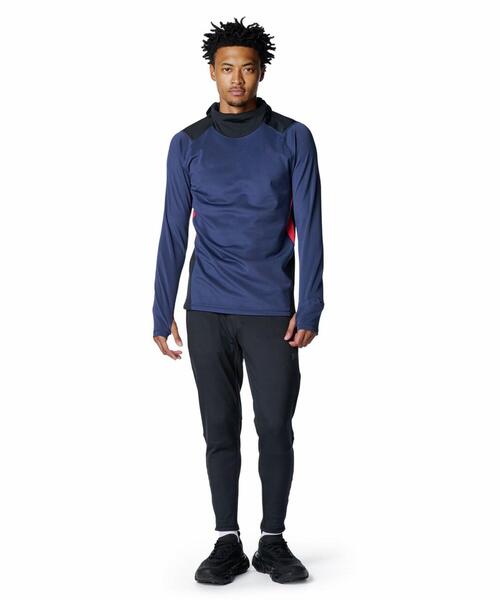 UNDER ARMOUR(アンダーアーマー)の「UAコールドウェザー プロ フーディー(トレーニング/メンズ)(Tシャツ/カットソー・メンズ・ネイビー×ホワイト・2XL)」の3枚目の写真
