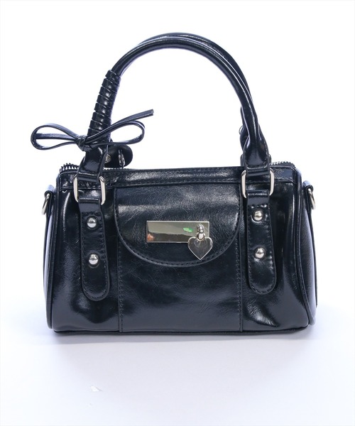 clear（クリア）の「2WAYミニハンドバッグ［大人 カジュアル 着回し力抜群］≪新作≫（ハンドバッグ・レディース・ブラウン/ブラック・F）」の2枚目の写真