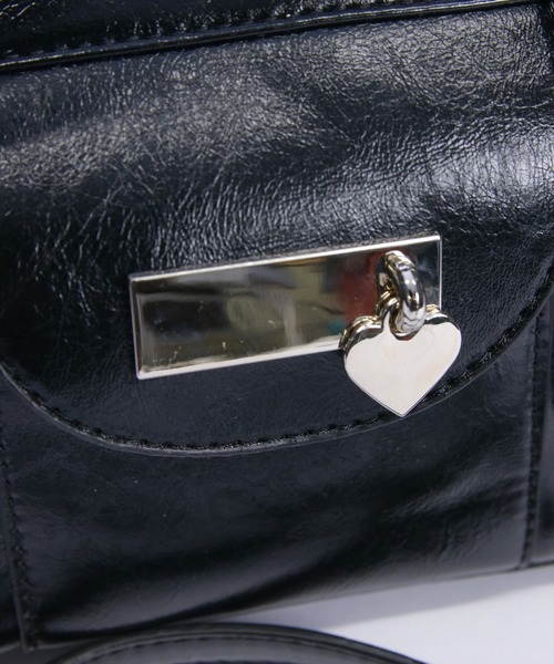 clear（クリア）の「2WAYミニハンドバッグ［大人 カジュアル 着回し力抜群］≪新作≫（ハンドバッグ・レディース・ブラウン/ブラック・F）」の4枚目の写真