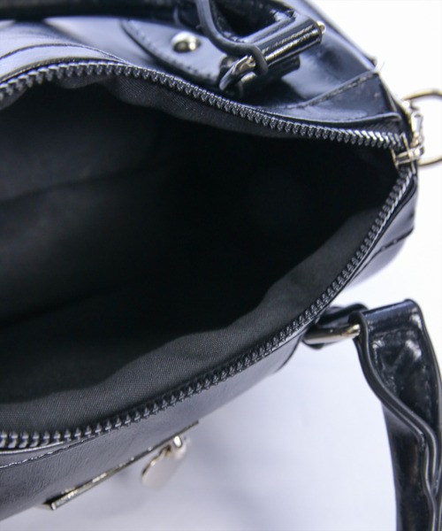 clear（クリア）の「2WAYミニハンドバッグ［大人 カジュアル 着回し力抜群］≪新作≫（ハンドバッグ・レディース・ブラウン/ブラック・F）」の9枚目の写真