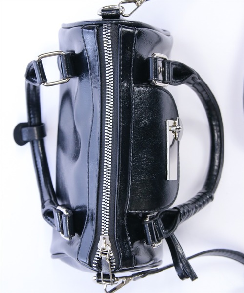 clear（クリア）の「2WAYミニハンドバッグ［大人 カジュアル 着回し力抜群］≪新作≫（ハンドバッグ・レディース・ブラウン/ブラック・F）」の10枚目の写真