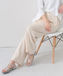 OMNES | ソフトポンチ センタープリーツパンツ UVカット花粉リリース付(その他パンツ)