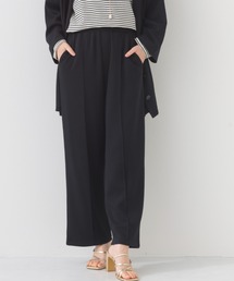 OMNES | ソフトポンチ センタープリーツパンツ UVカット花粉リリース付(その他パンツ)
