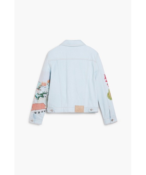 Desigual(デシグアル)の「アマルフィデニムジャケット 2026年春夏 新作(デニムジャケット・レディース・ブルー・XL/L/M/S/XS)」の2枚目の写真