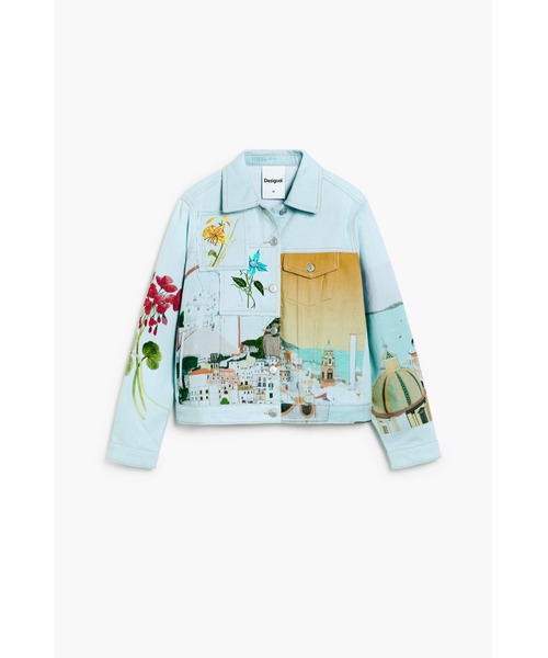 Desigual(デシグアル)の「アマルフィデニムジャケット 2026年春夏 新作(デニムジャケット・レディース・ブルー・XL/L/M/S/XS)」の5枚目の写真