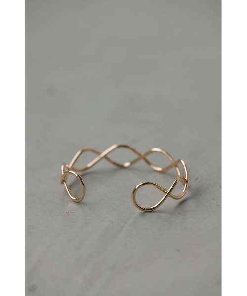 STYLEMIXER（スタイルミキサー）の「インフィニティバングル（バングル/リストバンド・レディース・ゴールド/シルバー・FREE）」の10枚目の写真
