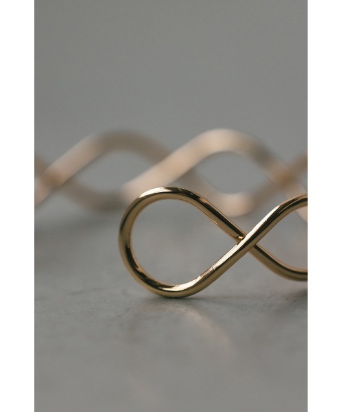 STYLEMIXER（スタイルミキサー）の「インフィニティバングル（バングル/リストバンド・レディース・ゴールド/シルバー・FREE）」の13枚目の写真