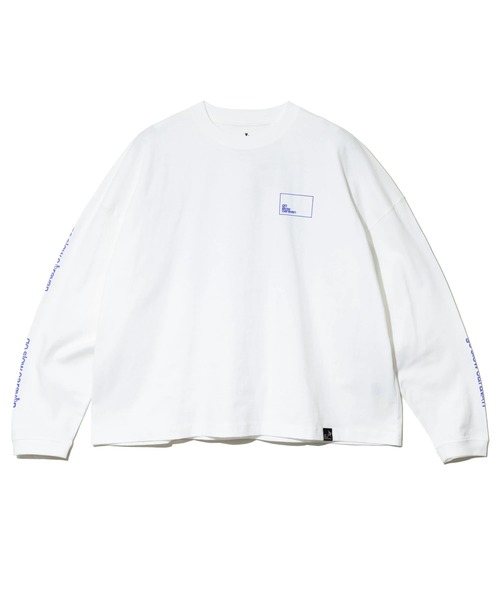 go slow caravan(ゴースローキャラバン)の「USA/C スクエアLOGO バックプリント ミドルLSTEE W(Tシャツ/カットソー・レディース・ホワイト/グリーン/ネイビー・FREE)」の14枚目の写真