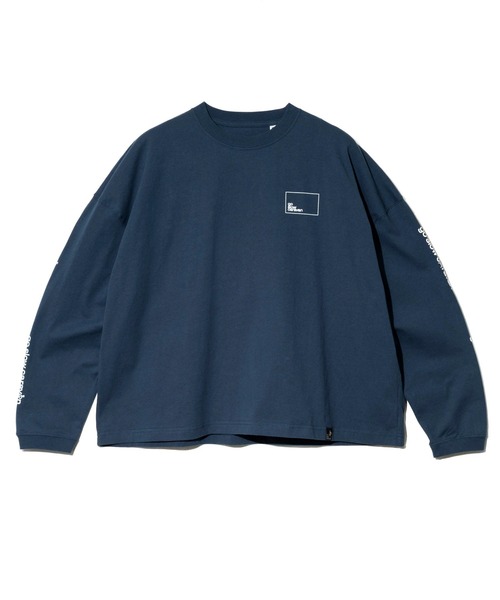 go slow caravan(ゴースローキャラバン)の「USA/C スクエアLOGO バックプリント ミドルLSTEE W(Tシャツ/カットソー・レディース・ホワイト/グリーン/ネイビー・FREE)」の17枚目の写真