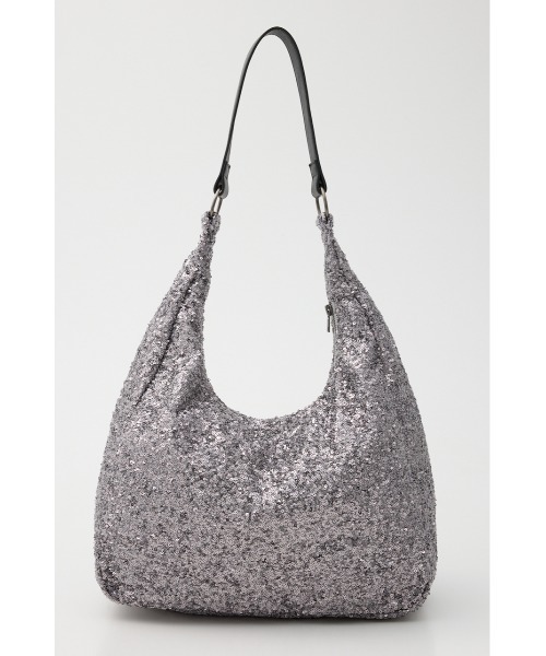 LAGUA GEM(ラグアジェム)の「SEQUINS BIG バッグ(ショルダーバッグ・レディース・ブラック/シルバー・FREE)」の9枚目の写真
