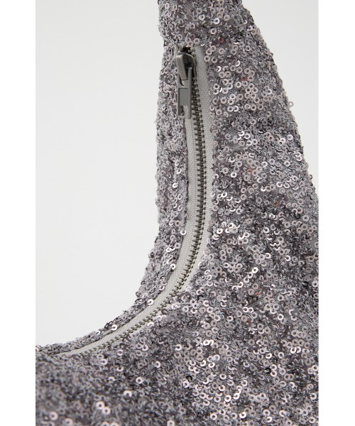 LAGUA GEM(ラグアジェム)の「SEQUINS BIG バッグ(ショルダーバッグ・レディース・ブラック/シルバー・FREE)」の10枚目の写真
