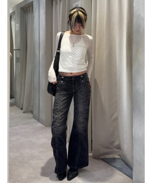 LAGUA GEM(ラグアジェム)の「SEQUINS BIG バッグ(ショルダーバッグ・レディース・ブラック/シルバー・FREE)」の17枚目の写真