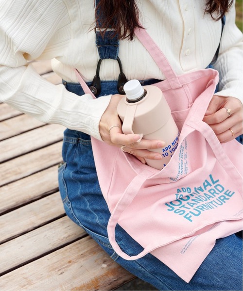 journal standard Furniture （ジャーナルスタンダードファニチャー）の「JSF TOTE CANVAS　トートバッグ（ショルダーバッグ・レディース・ピンク/ベージュ/ブルー/グレー/グリーン・FREE）」の20枚目の写真