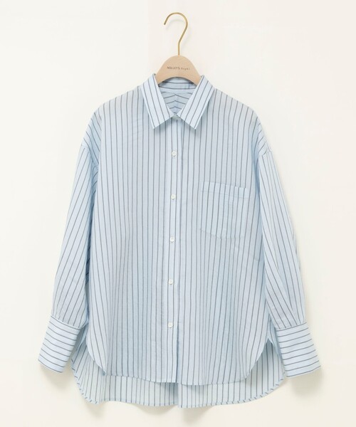 NOLLEY’S Sophi(ノーリーズソフィ)の「ウォッシャブルタンブラーストライプ3WAYシャツ(シャツ/ブラウス・レディース・ブルー系その他3/ピンク系その他3・38)」の19枚目の写真