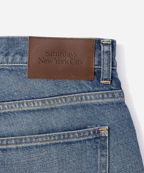 Saturdays NYC（サタデーズ ニューヨークシティ ）の「Takeru Relaxed Denim Pants（デニムパンツ・メンズ・ブルー・30/34/36/32/28/26）」の14枚目の写真