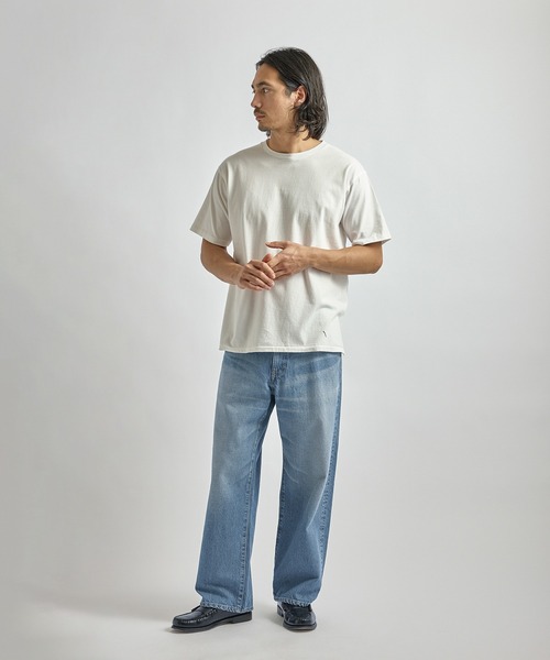 Saturdays NYC（サタデーズ ニューヨークシティ ）の「Takeru Relaxed Denim Pants（デニムパンツ・メンズ・ブルー・30/34/36/32/28/26）」の4枚目の写真