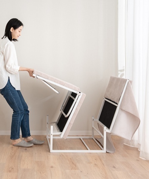 予約品 ベッド機能付 スツール SHELT (シェルト)（家具）｜EMOOR