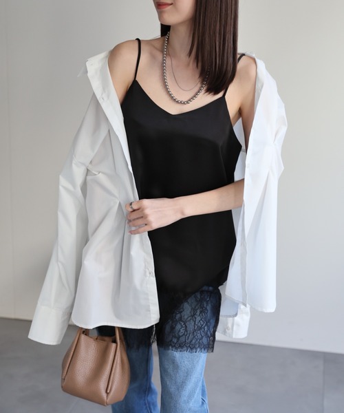 model：162cm 着用サイズ：F