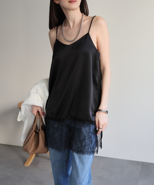 model：162cm 着用サイズ：F
