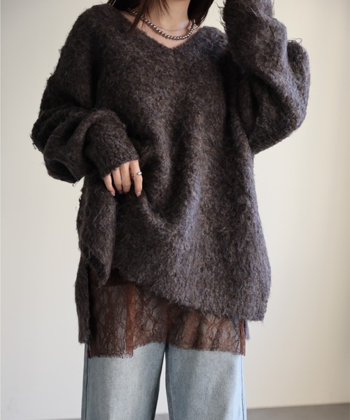 model：162cm 着用サイズ：F