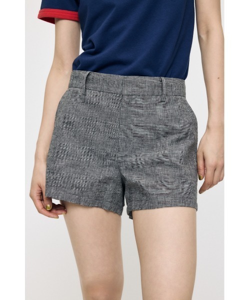MOUSSY(マウジー)の「【26年SS新作】【セットアップ対応】LINEN BLEND MICRO ショートパンツ(その他パンツ・レディース・グレー/ブラウン・1/2)」の10枚目の写真