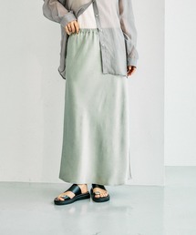 LEPSIM | ストレッチサテンスカートSS　652447(スカート)