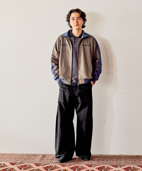 niko and...（ニコアンド）の「エクストラワイドチノパンツ（チノパンツ・メンズ・ブラック/ブラウン/ベージュ・MEDIUM/LARGE）」の22枚目の写真