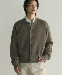 アーカイブコットンクロップニットカーディガン[NAVY]