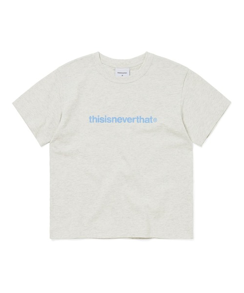 thisisneverthat(ディスイズネバーザット)の「T-Logo W Tee(Tシャツ/カットソー・メンズ・オートミール/ロイヤルブルー/ダークブラウン/ライム/ホワイト・M/S)」の3枚目の写真