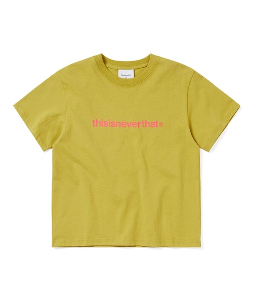 thisisneverthat(ディスイズネバーザット)の「T-Logo W Tee(Tシャツ/カットソー・メンズ・オートミール/ロイヤルブルー/ダークブラウン/ライム/ホワイト・M/S)」の4枚目の写真