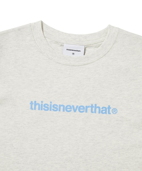 thisisneverthat(ディスイズネバーザット)の「T-Logo W Tee(Tシャツ/カットソー・メンズ・オートミール/ロイヤルブルー/ダークブラウン/ライム/ホワイト・M/S)」の10枚目の写真