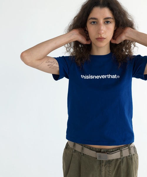 thisisneverthat(ディスイズネバーザット)の「T-Logo W Tee(Tシャツ/カットソー・メンズ・オートミール/ロイヤルブルー/ダークブラウン/ライム/ホワイト・M/S)」の16枚目の写真